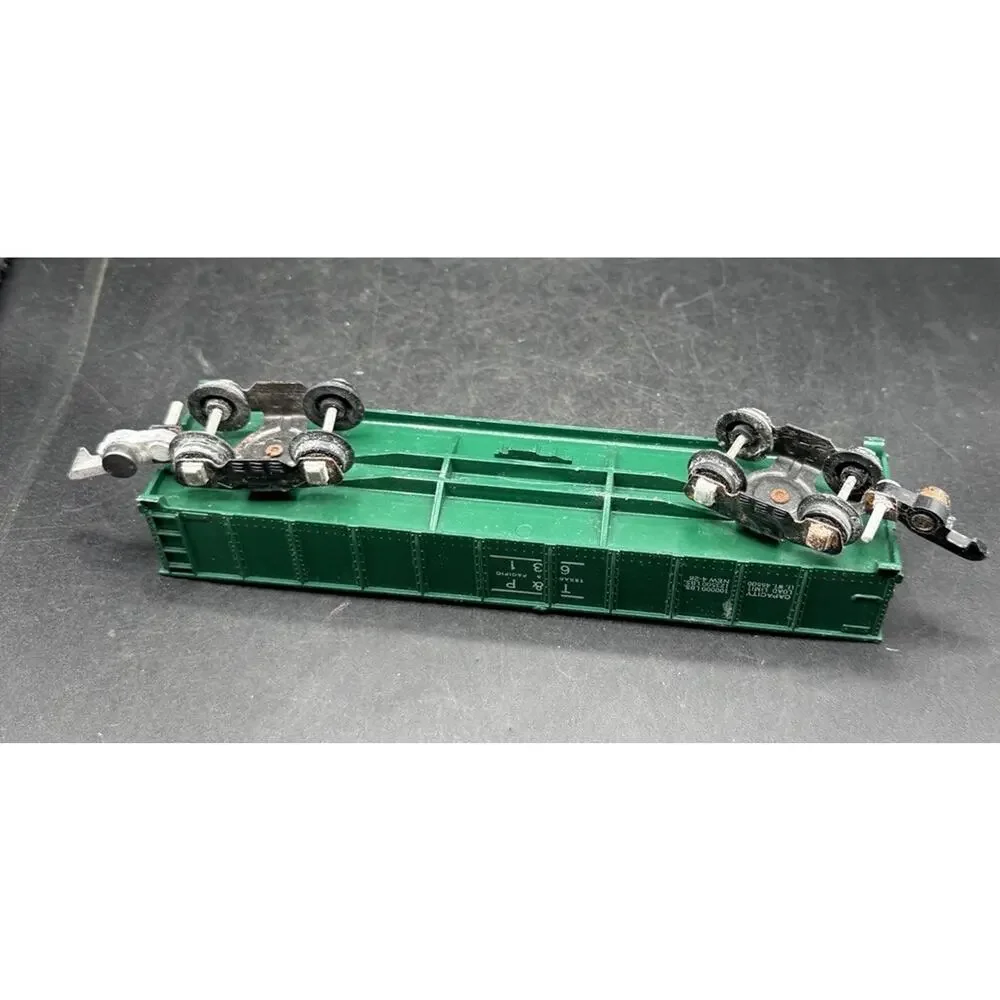 American Flyer 631 Texas & Pacific Dk Green Open Gondola T&P S Gauge TO11